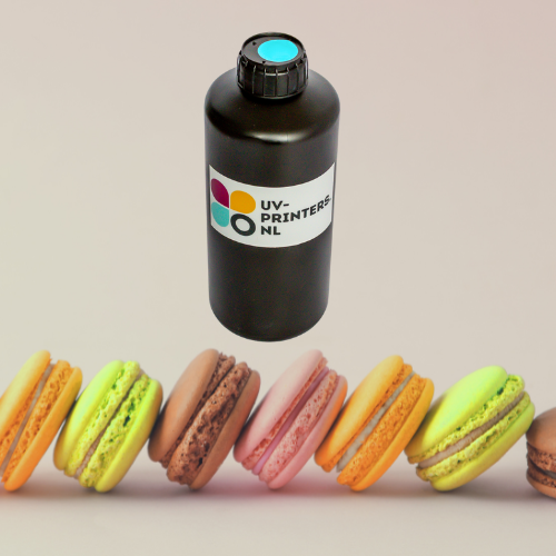 1 Fles eetbare UV-inkt voor UV-printer (C M Y K)