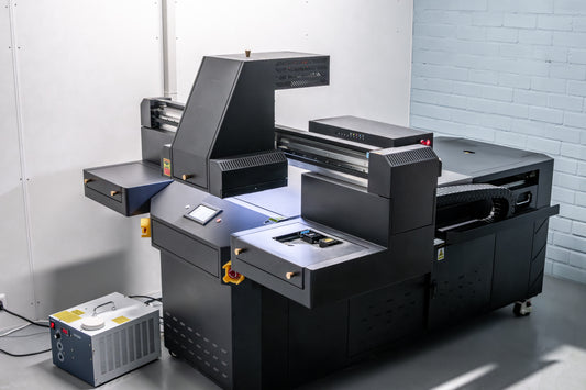 Young used UV printer – 70x100cm | CMYK + White