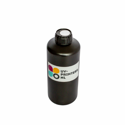1 Fles (1000ml) UV-inkt voor UV-printer (C M Y K of W)