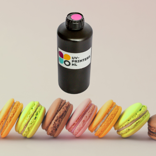 1 Bottle of edible UV ink for UV printer (CMYK)