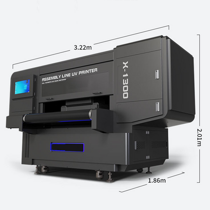 UV-Förderband-Lebensmitteldrucker 130 cm breit