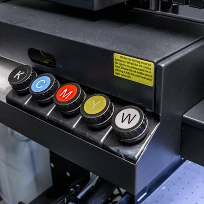 Junger gebrauchter UV-Drucker – 70x100cm | CMYK + Weiß