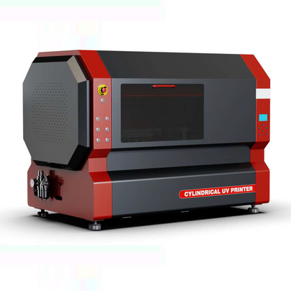 Hochgeschwindigkeits-UV-Rotationsdrucker für Zylinderformen.